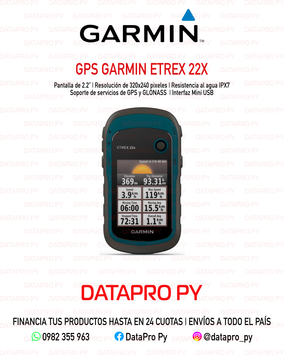 GPS Garmin ETREX 22X